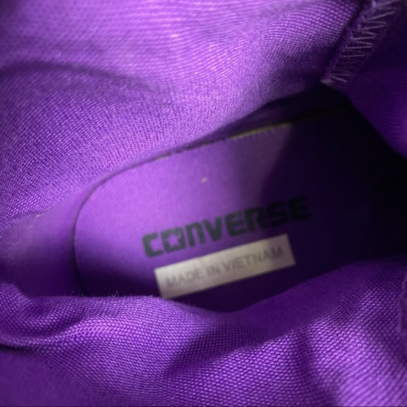 *SOLD* Converse Chuck Taylor DC Comics Harley Quinn High Top Sneakers Size 5/7 - Picture 12 of 13